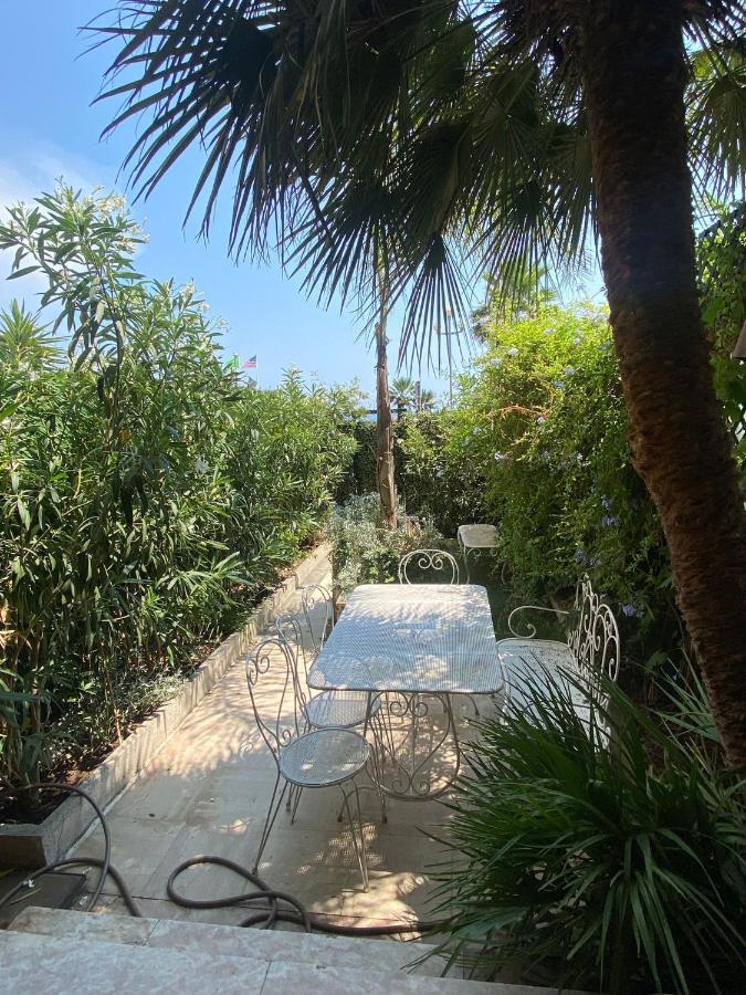Sea Front Flat Promenade Des Anglais With Garden Ницца Экстерьер фото